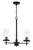 Minka-Lavery Haisley Three Light Chandelier in Coal - 4096-66A