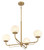 Minka-Lavery Whitehall Four Light Chandelier in Legacy Brass - 3797-732
