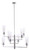 Minka-Lavery Acacia Eight Light Chandelier in Brushed Nickel - 4048-84