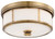 Minka-Lavery Harbour Point Two Light Flush Mount in Liberty Gold - 4365-249