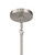 Minka-Lavery Whitehall Four Light Chandelier in Brushed Nickel - 3797-84
