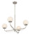 Minka-Lavery Whitehall Four Light Chandelier in Brushed Nickel - 3797-84