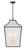 Minka-Lavery Velena Four Light Pendant in Dark Matte Black - 3804-899