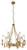Minka-Lavery Into Focus Six Light Chandelier in Artisan Brass - 3816-863