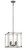 Minka-Lavery Langen Square Four Light Pendant in Antique Nickel (Painted) - 3854-756