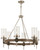 Minka-Lavery Bridlewood Six Light Chandelier in Stone Grey W/Brushed Nickel - 4636-106