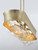 Minka-Lavery Verdi Square Six Light Island Pendant in Soft Gold - 5196-697