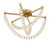 Minka-Lavery Pearl LED Flush Mount in Legacy Brass - 5645-732-L