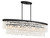 Minka-Lavery Shimmering Elegance Five Light Island Pendant in Sand Coal - 6707-66