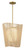Minka-Lavery Key Largo One Light Pendant in Soft Brass - 6575-695