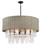 Minka-Lavery Breakers Isle Nine Light Pendant in Coal - 5297-66A
