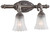 Minka-Lavery Eruopa Two Light Bath in Brushed Nickel - 5762-2560-84