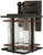 Minka-Lavery San Marcos One Light Outdoor Wall Mount in Coal W/Antique Copper Accents - 72491-68