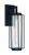 Minka-Lavery Avonlea One Light Outdoor Wall Mount in Coal W/Gold - 72733-66G