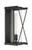 Minka-Lavery Rockhill One Light Outdoor Wall Sconce in Dark Matte Black - 77602-899