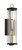 Minka-Lavery Cara One Light Outdoor Wall Sconce in Legacy Brass (Painted) & Dark - 79001-734