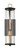 Minka-Lavery Cara One Light Outdoor Wall Sconce in Legacy Brass (Painted) & Dark - 79001-734