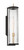 Minka-Lavery Cara One Light Outdoor Wall Sconce in Legacy Brass (Painted) & Dark - 79002-734