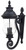 Minka-Lavery Newport Three Light Wall Mount in Heritage - 8901-94