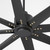 Oxygen Fleet 56"Ceiling Fan in Black W/ Black Blades - 3-112-1515
