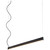 Oxygen Zepp LED Pendant in Black - 32-633-15