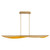 Oxygen Pivot LED Chandelier in Aged Brass - 3-408-40