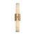 Oxygen Virtue LED Wall Scone in Aged Brass - 3-586-40