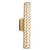 Oxygen Élan LED Vanity in Aged Brass - 3-573-40
