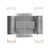 Oxygen Alarum LED Wall Sconce in Satin Nickel - 3-595-24