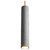 Oxygen Totem LED Pendant in Dark Gray / Aged Brass - 3-614-1540