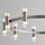 Oxygen Alarum LED Pendant in Black - 3-6095-15