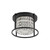 Oxygen Elan LED Ceiling Mount in Black - 3-675-15