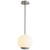 Oxygen Terra LED Pendant in Satin Nickel - 3-690-24 Oxygen Terra LED Pendant in Satin Nickel - 3-690-24