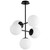 Oxygen Nebula LED Pendant in Black - 3-681-15