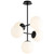 Oxygen Nebula LED Pendant in Black - 3-681-15