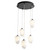 Oxygen Vivo LED Pendant in Black - 3-810-15