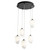 Oxygen Vivo LED Pendant in Black - 3-810-15