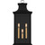 Quoizel Abernathy Three Light Outdoor Wall Mount in Matte Black - ABY8409MBK