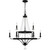 Quoizel Adelaide Nine Light Chandelier in Matte Black - ADL5030MBK