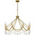 Quoizel Airedale Eight Light Chandelier in Aged Brass - AID5030AB Quoizel Airedale Eight Light Chandelier in Aged Brass - AID5030AB