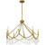 Quoizel Airedale Eight Light Chandelier in Aged Brass - AID5030AB Quoizel Airedale Eight Light Chandelier in Aged Brass - AID5030AB