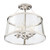 Quoizel Barlow Four Light Semi-Flush Mount in Polished Nickel - BAW1716PK