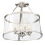 Quoizel Barlow Four Light Semi-Flush Mount in Polished Nickel - BAW1716PK