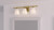 Quoizel Brindley Three Light Bath in Aged Brass - BID8623AB