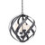 Quoizel Blacksmith Four Light Pendant in Old Black Finish - BMS2820OK