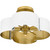 Quoizel Balsam Four Light Semi-Flush Mount in Matte White - BSM1714W