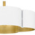 Quoizel Balsam Four Light Semi-Flush Mount in Matte White - BSM1714W