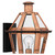 Quoizel Burdett One Light Outdoor Wall Mount in Aged Copper - BURD8411AC