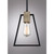 Quoizel Brockton One Light Mini Pendant in Grey Ash - BRT1507GK