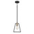 Quoizel Brockton One Light Mini Pendant in Grey Ash - BRT1507GK